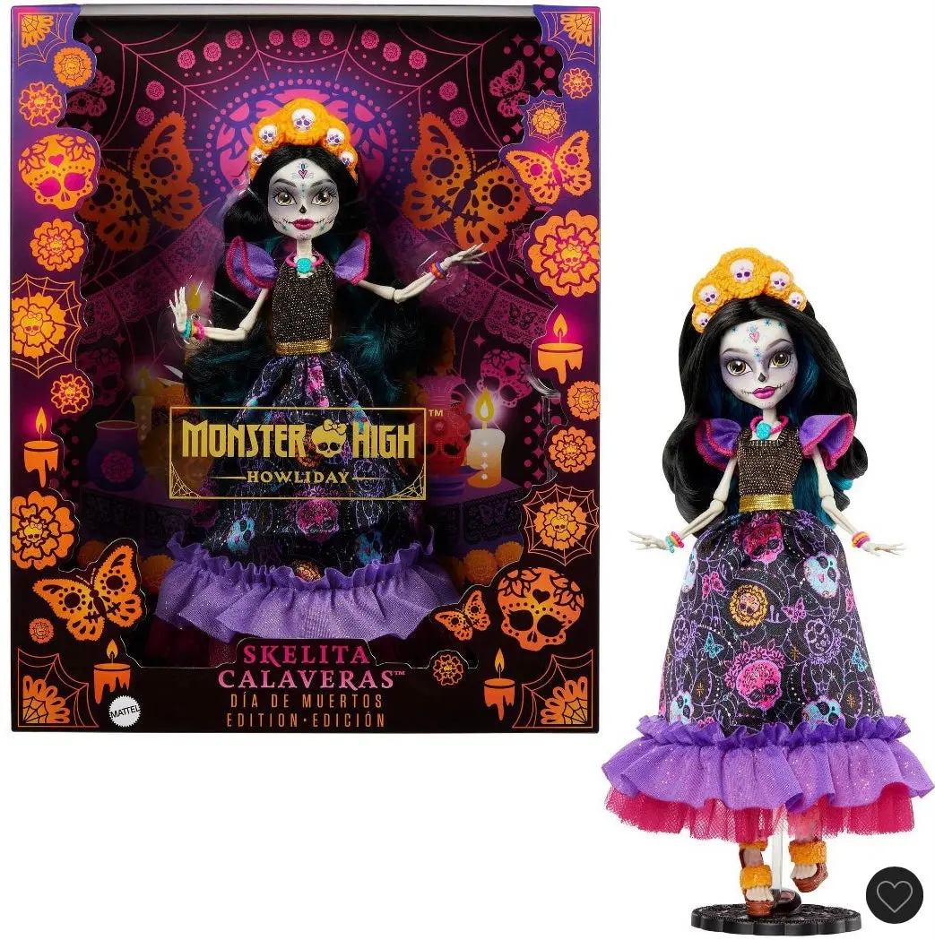 Monster High Holiday Dia De Muertos Skelita Calaveras
Fashion Doll 1