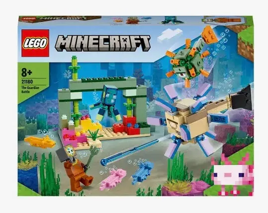 Lego 21180 Minecraft The Guardian Battle 1