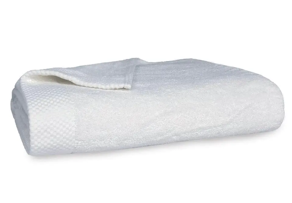 Viscose Made From Bamboo Luxury Bath Towel White 1