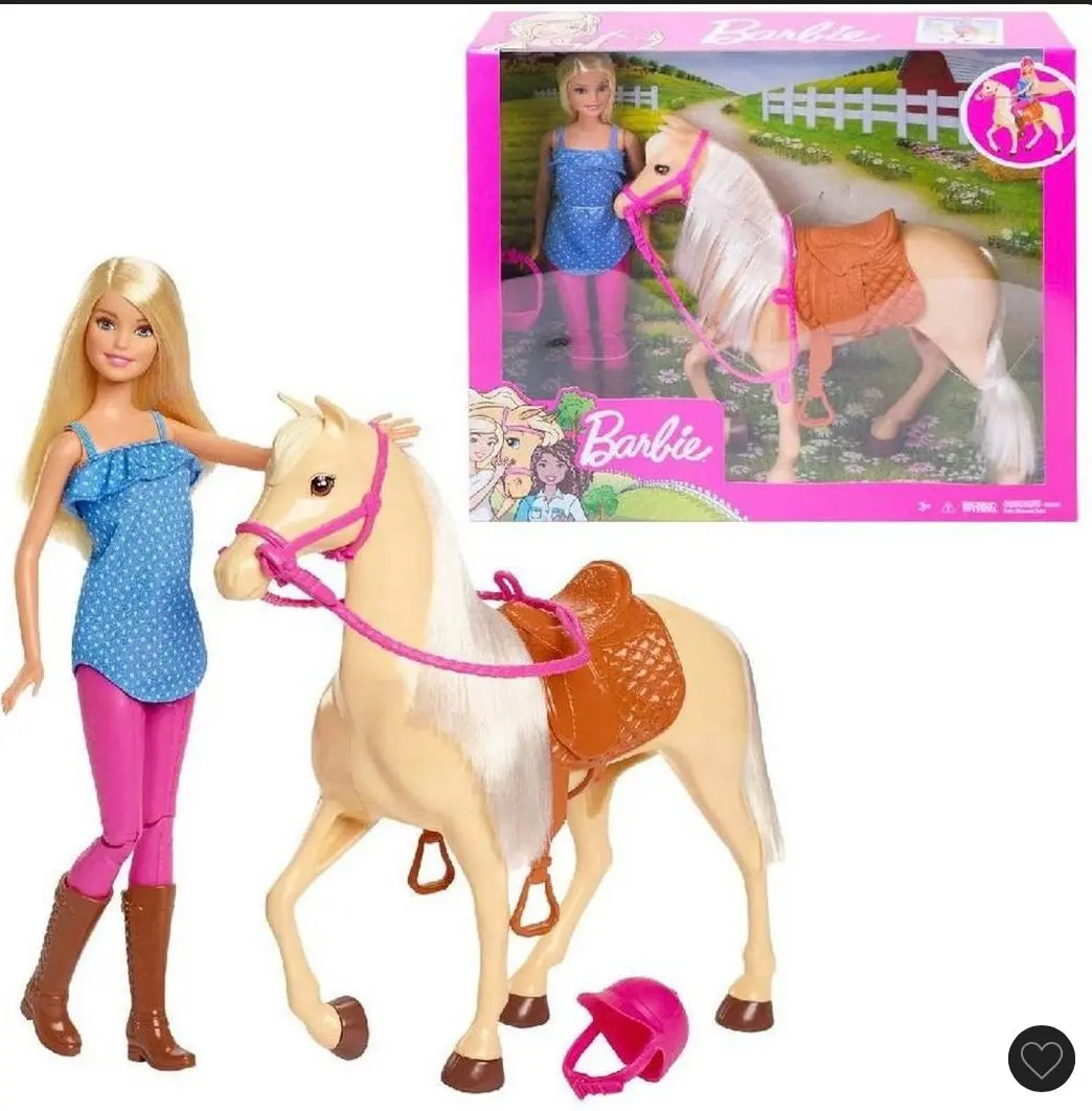 Barbie Horse And Doll 1