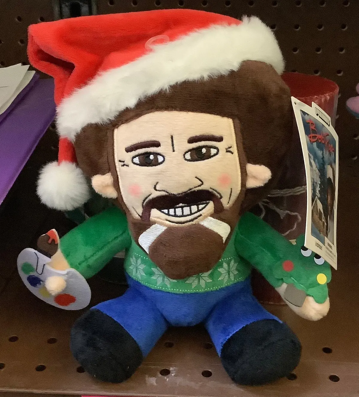 Phunny Bob Ross Hugme 16In Plush 1