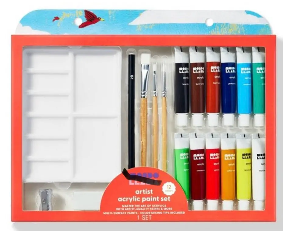 20Pc Artist Acrylic Paint Set 1