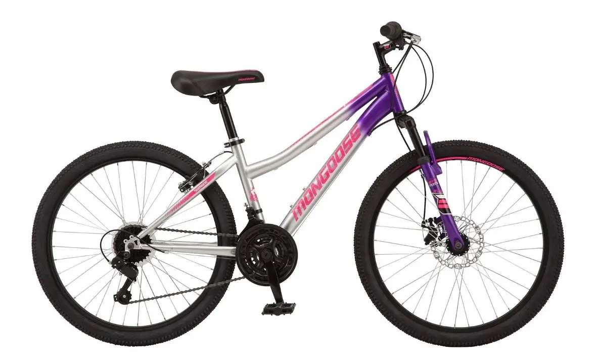 Mongoose Scepter Mountain Bike, 24- " Wheels, Purple 1