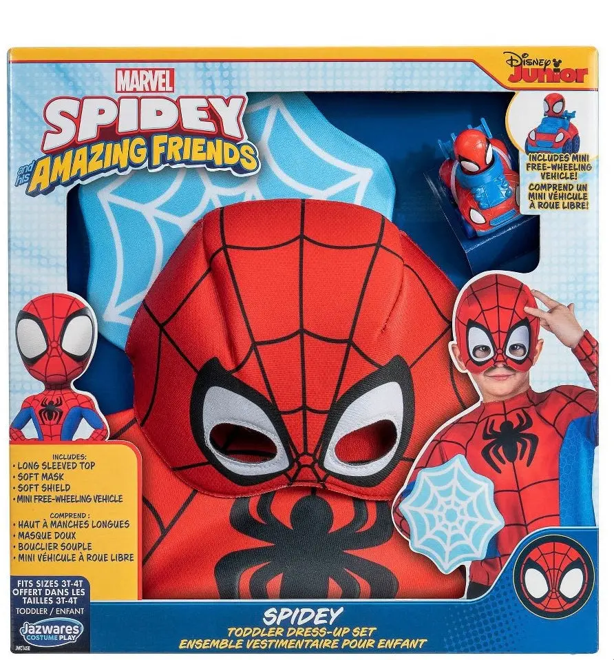 Spidey And His Amazing Friends Dress-Up Value Box 3-4T 1