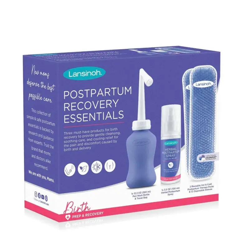 Lansinoh Postpartum Recovery Essentials 1