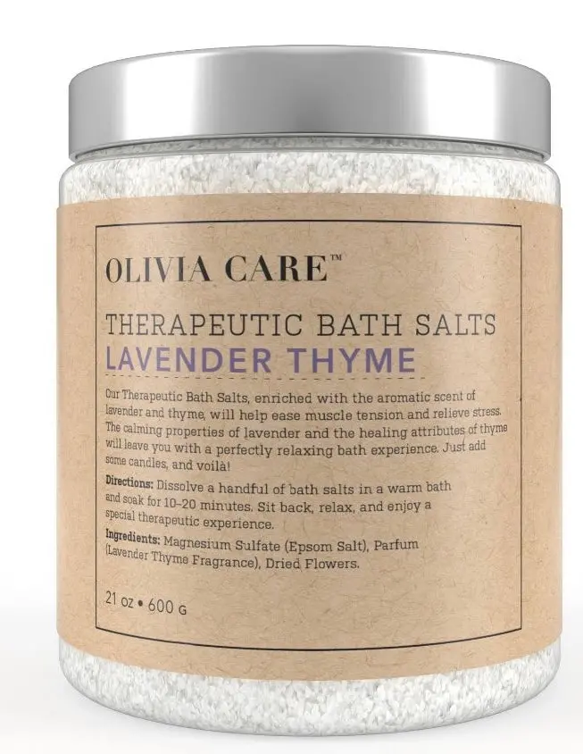 Olivia Care Bath Salt - Lavender Thyme - 21Oz 1