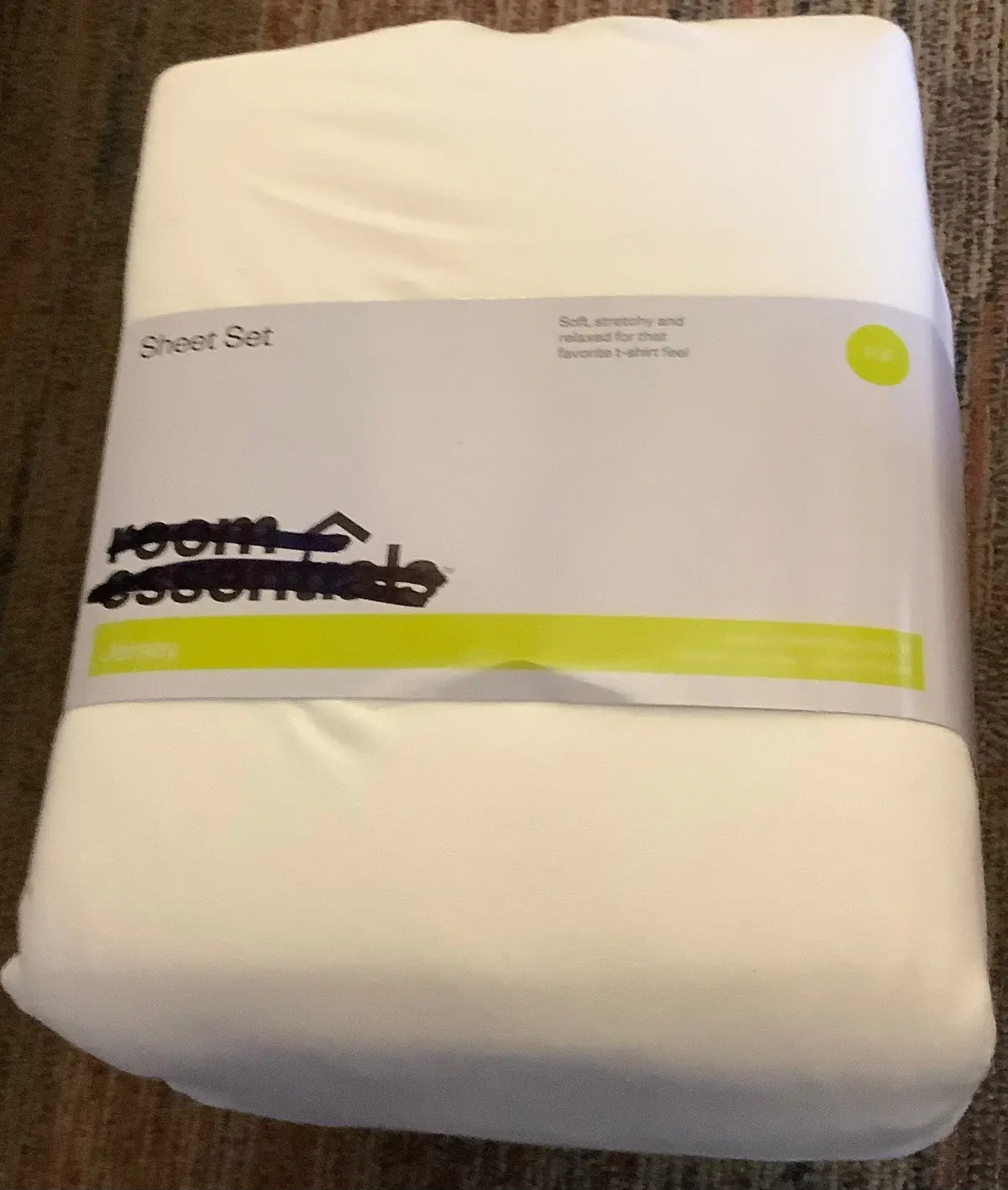 Full Cotton Jersey Sheet Set White 1