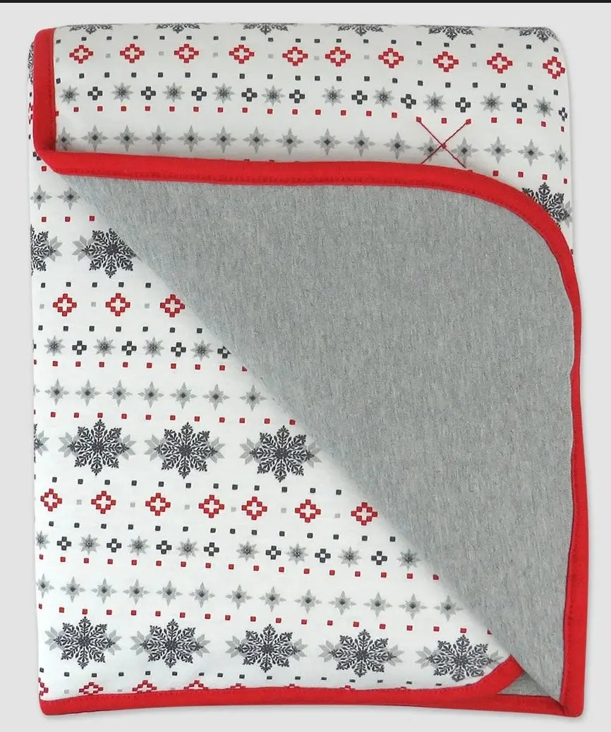 Honest Baby Organic Holiday Blanket 1