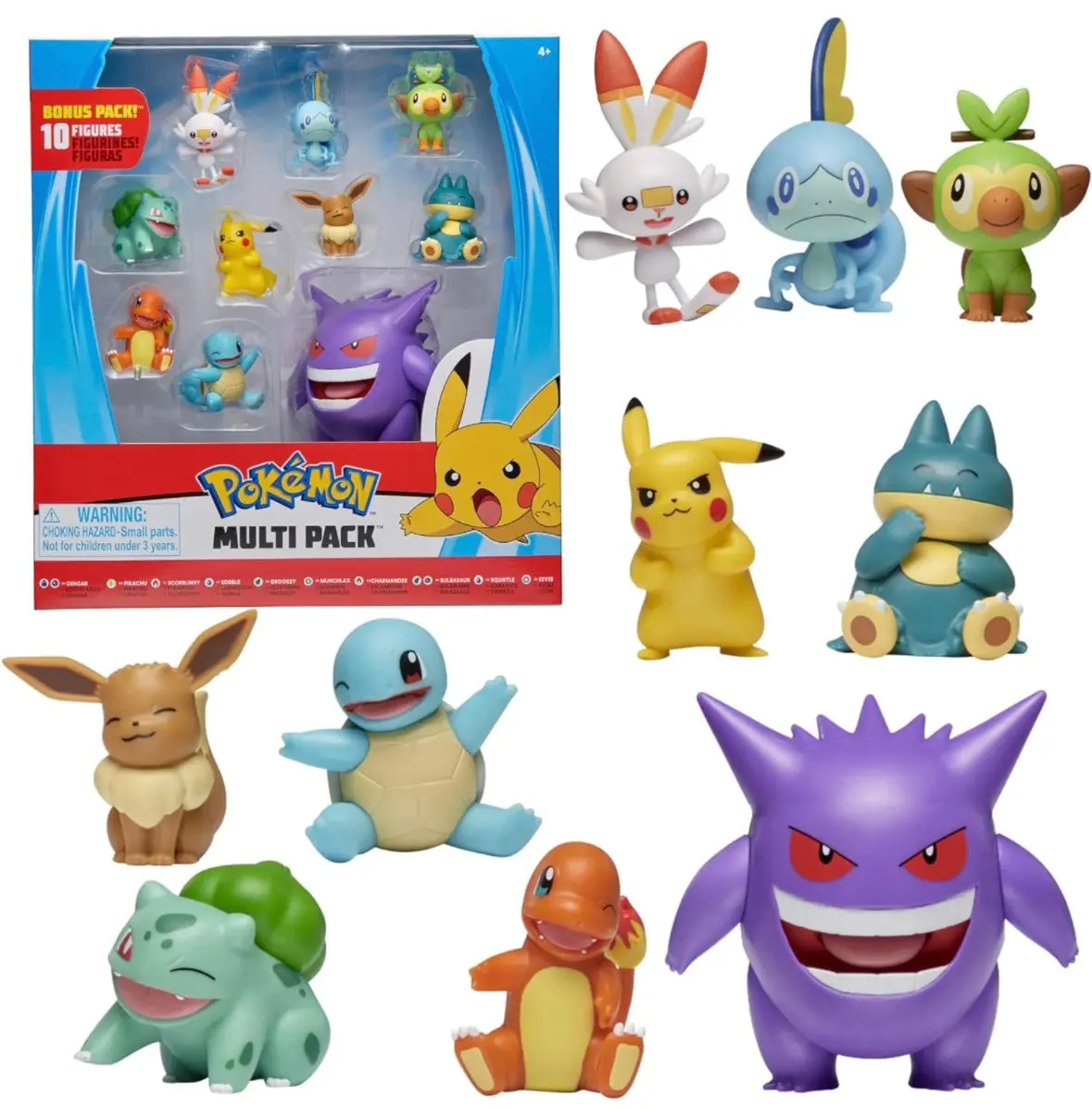 Pokémon Ultimate Battle Multi 10 Pack Action Figures 1