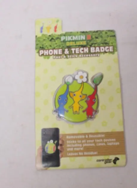 New! Nintendo's Pikmin 3 Deluxe - Exclusive Tech Badge 1
