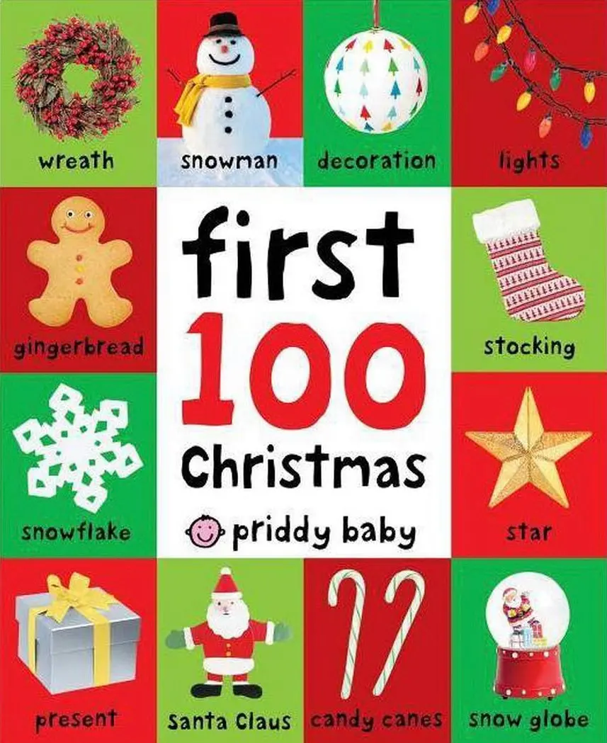 First 100 Christmas Words - By Roger Priddy (Hardcover ) 1