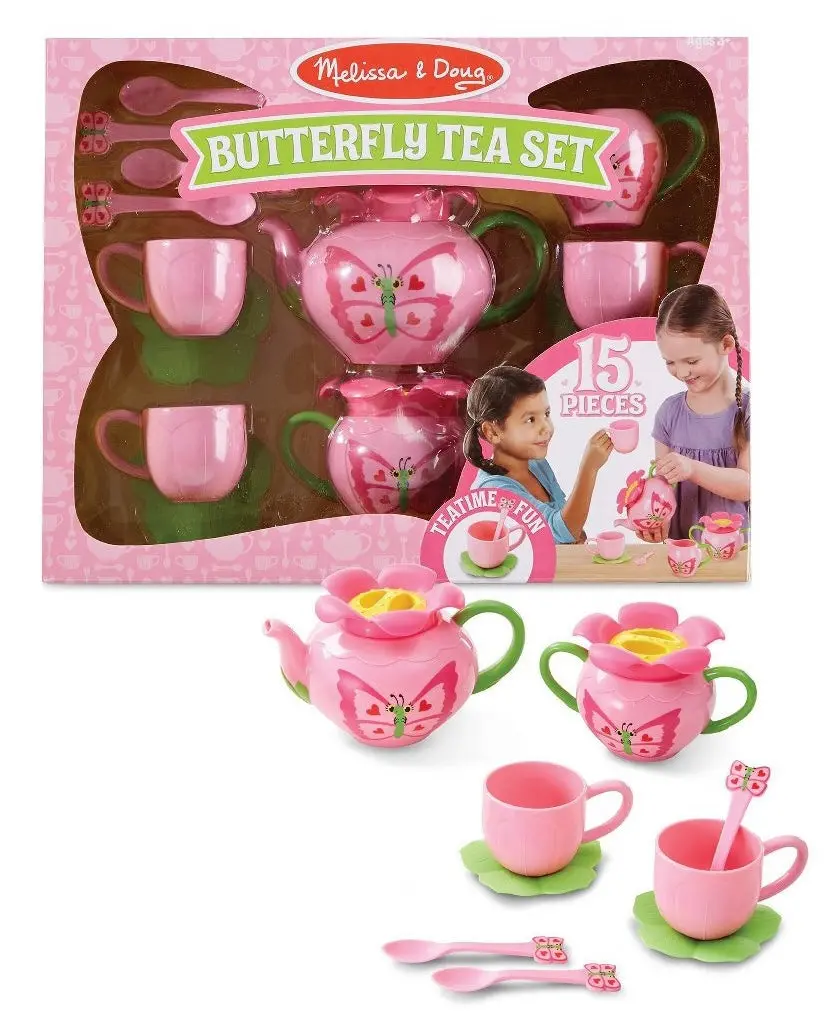 Melissa & Doug Sunny Patch Bella Butterfly Tea Set - Play
Food Accessories 1