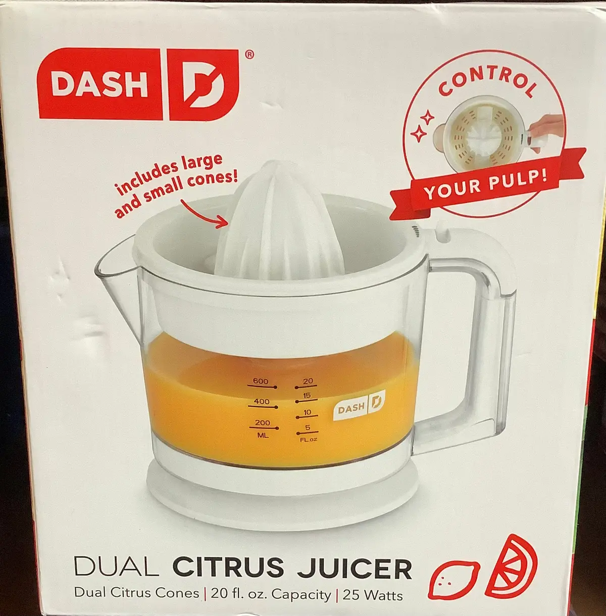 Dash Electric Dual Citrus Juicer - White 1