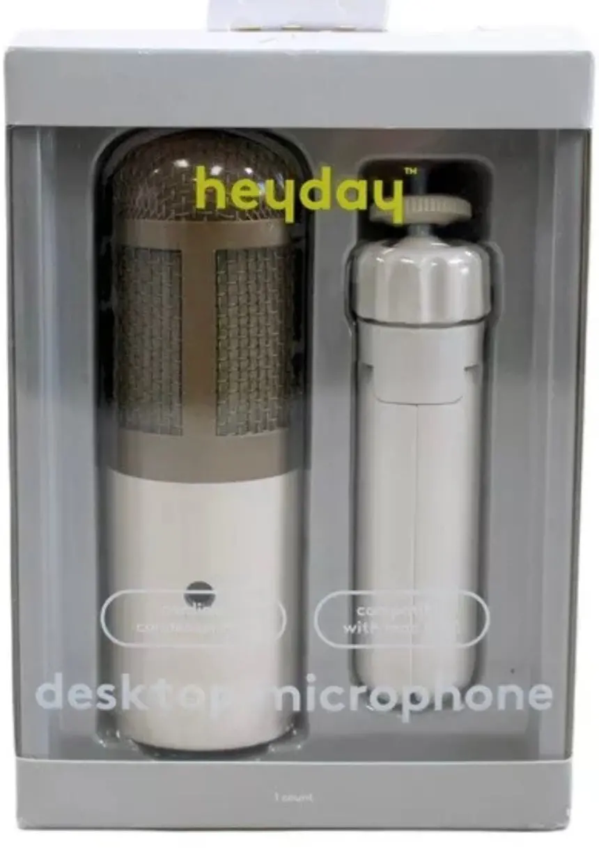 Desktop Microphone - Stone White 1