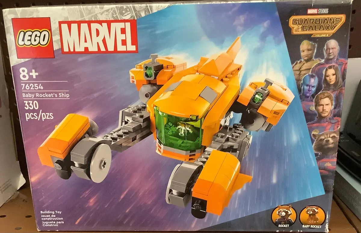 Lego Marvel Baby Rocket's Ship 76254 Building Toy Set 1