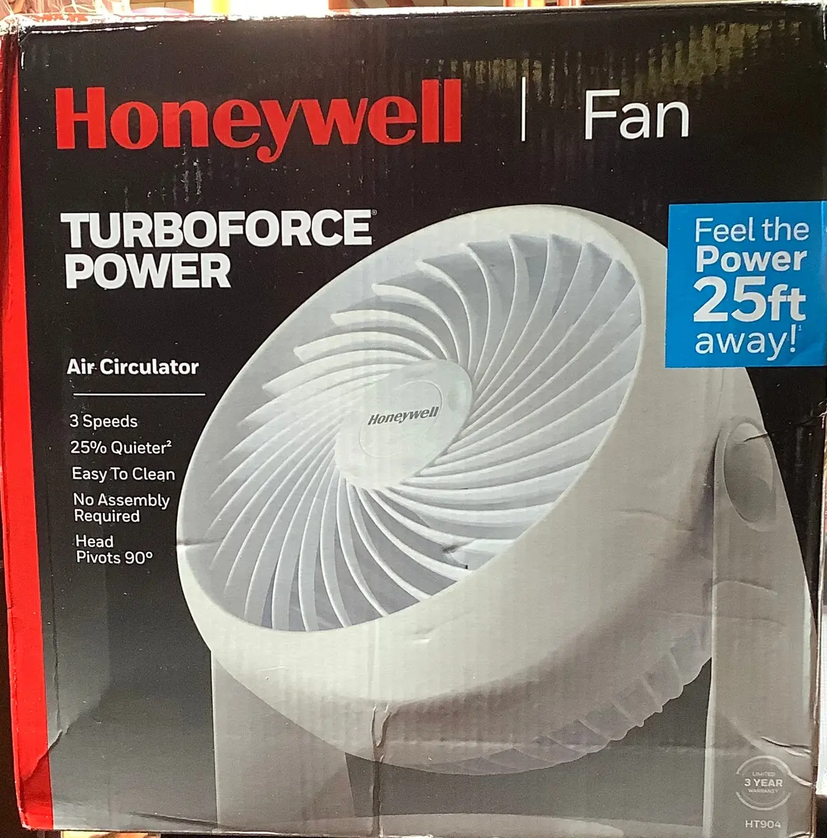 Honeywell Turboforce Table Air Circulator Fan, 2