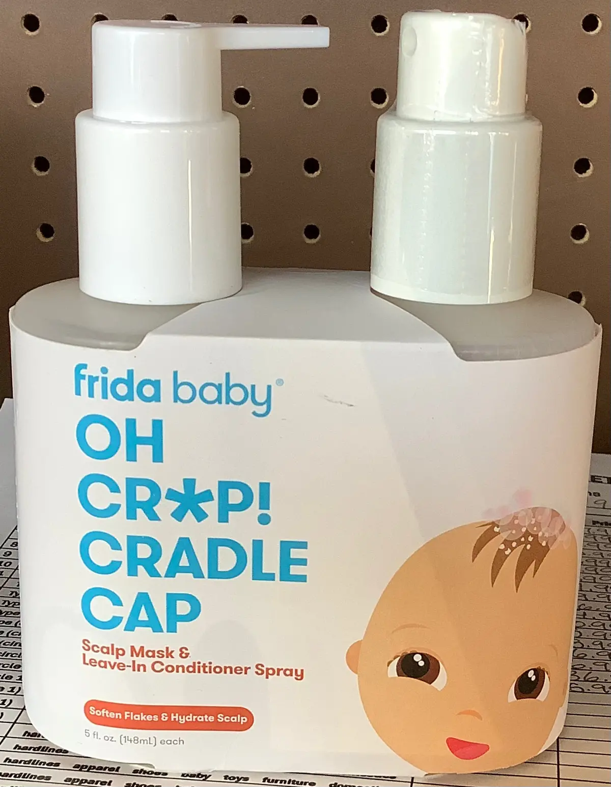 Frida Baby Flakefixer Cradle Cap Scalp Spray + Scalp Mask
Duo - 5 Fl Oz/2Pc 1