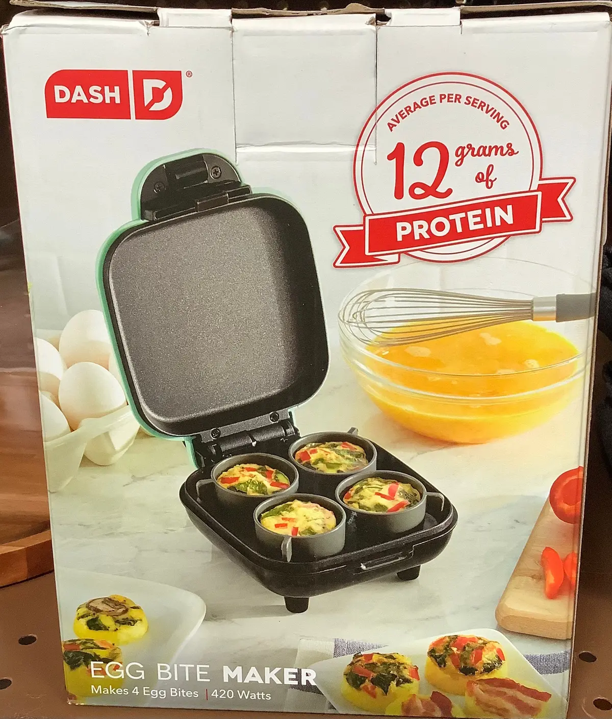Dash Egg Bite Maker - Aqua Small Broken Piece See Picture As Is! 1