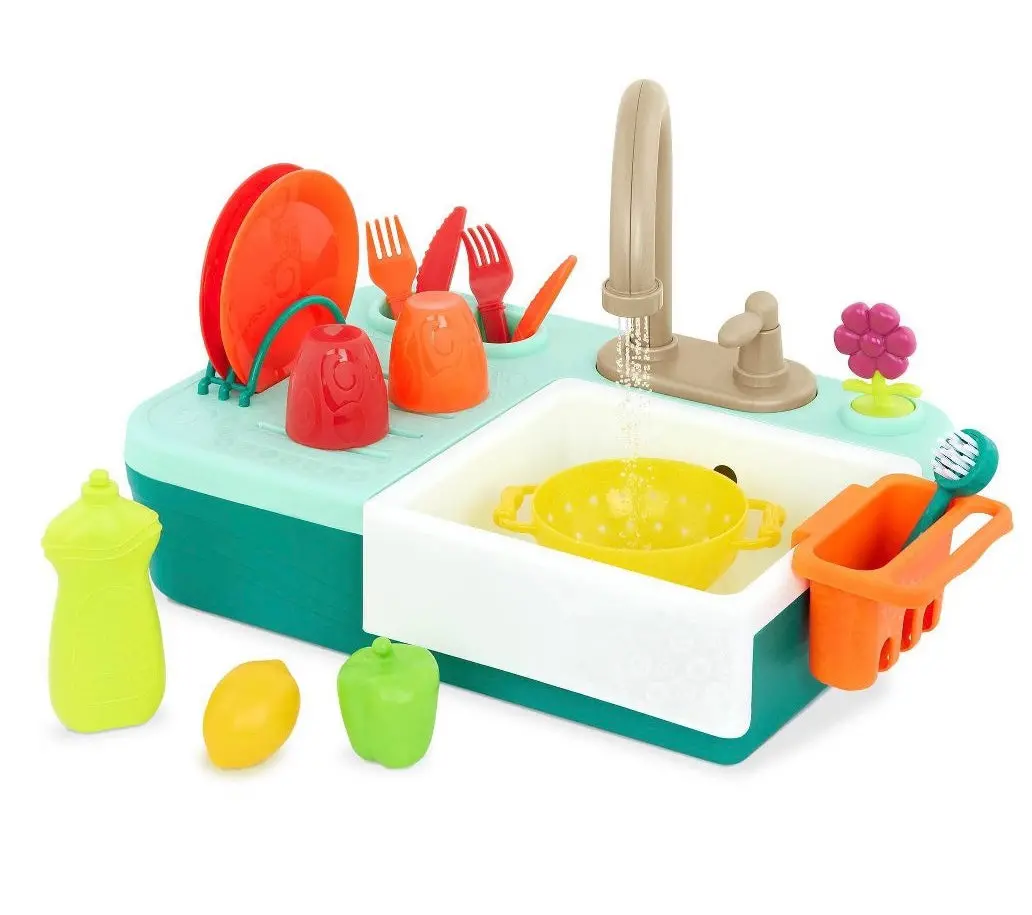 B. Toys Kitchen Sink Play Set - Splash-N-Scrub Sink 1