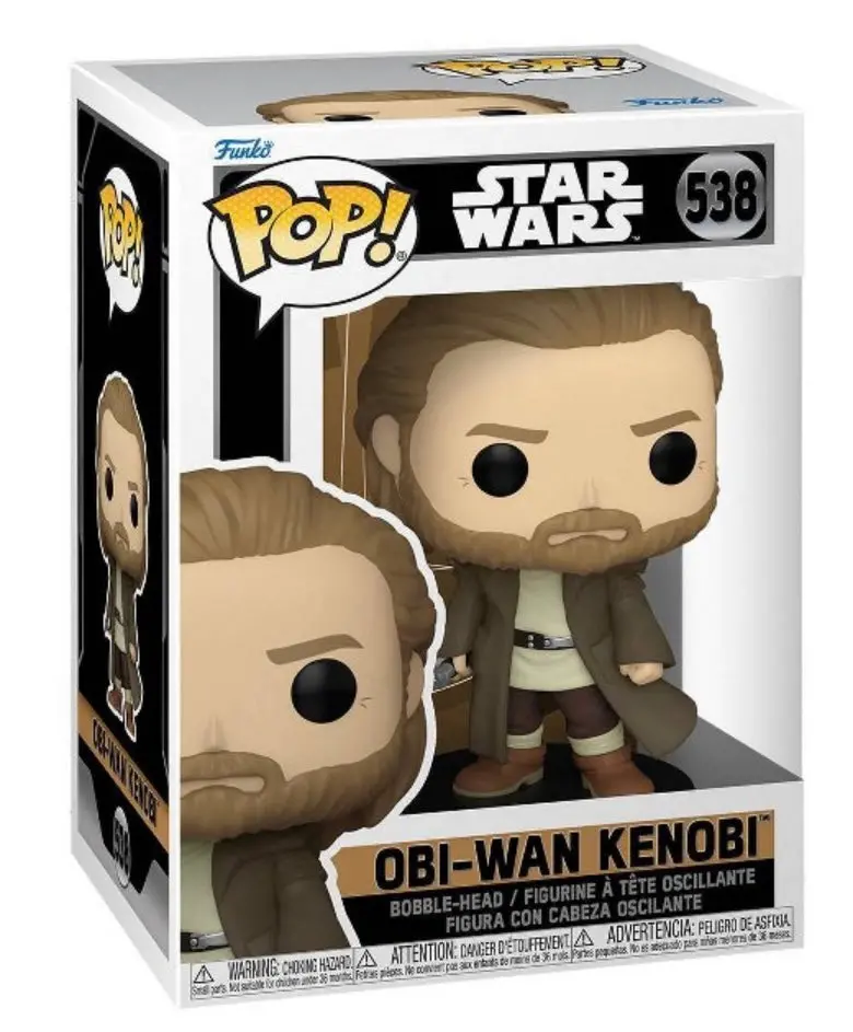 Funko Pop! Star Wars: Obi-Wan Kenobi -
Obi-Wan Kenobi 1
