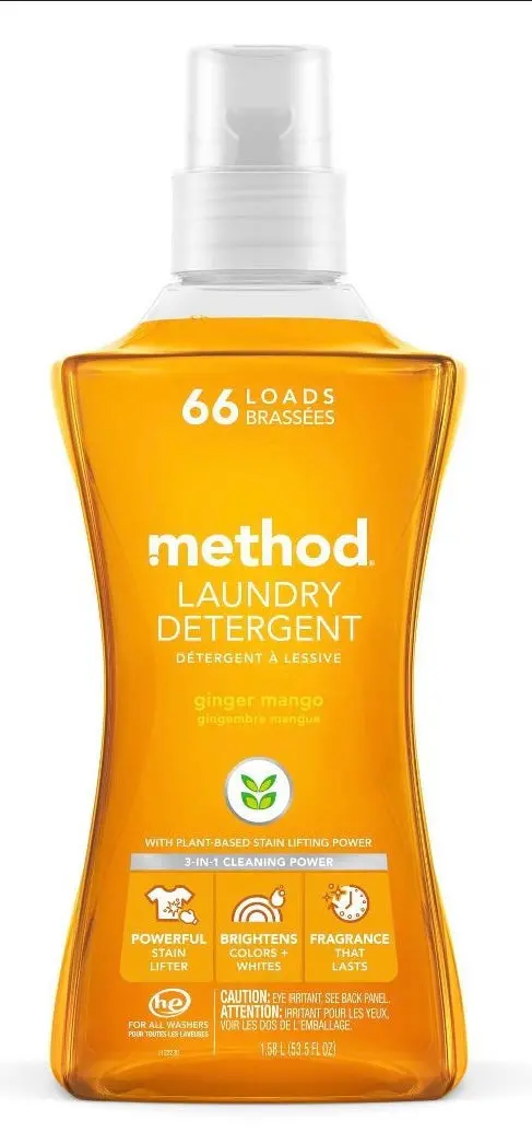 Method Ginger Mango Laundry Detergent - 53.5 Fl Oz 1