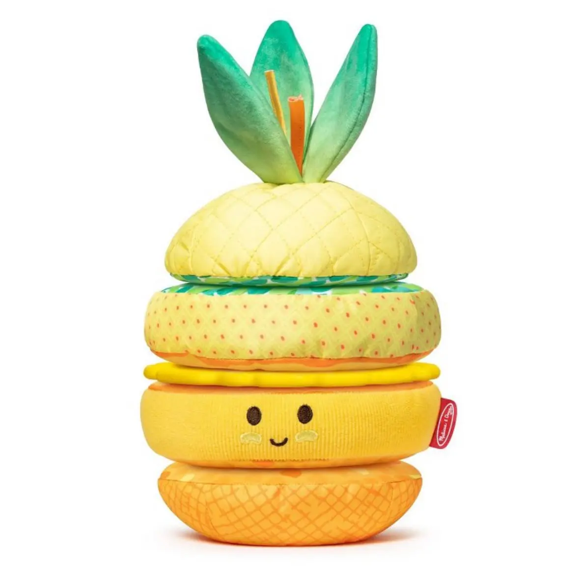 Melissa & Doug Multi-Sensory Pineapple
Soft Stacker Infant Toy(5Pcs) 1