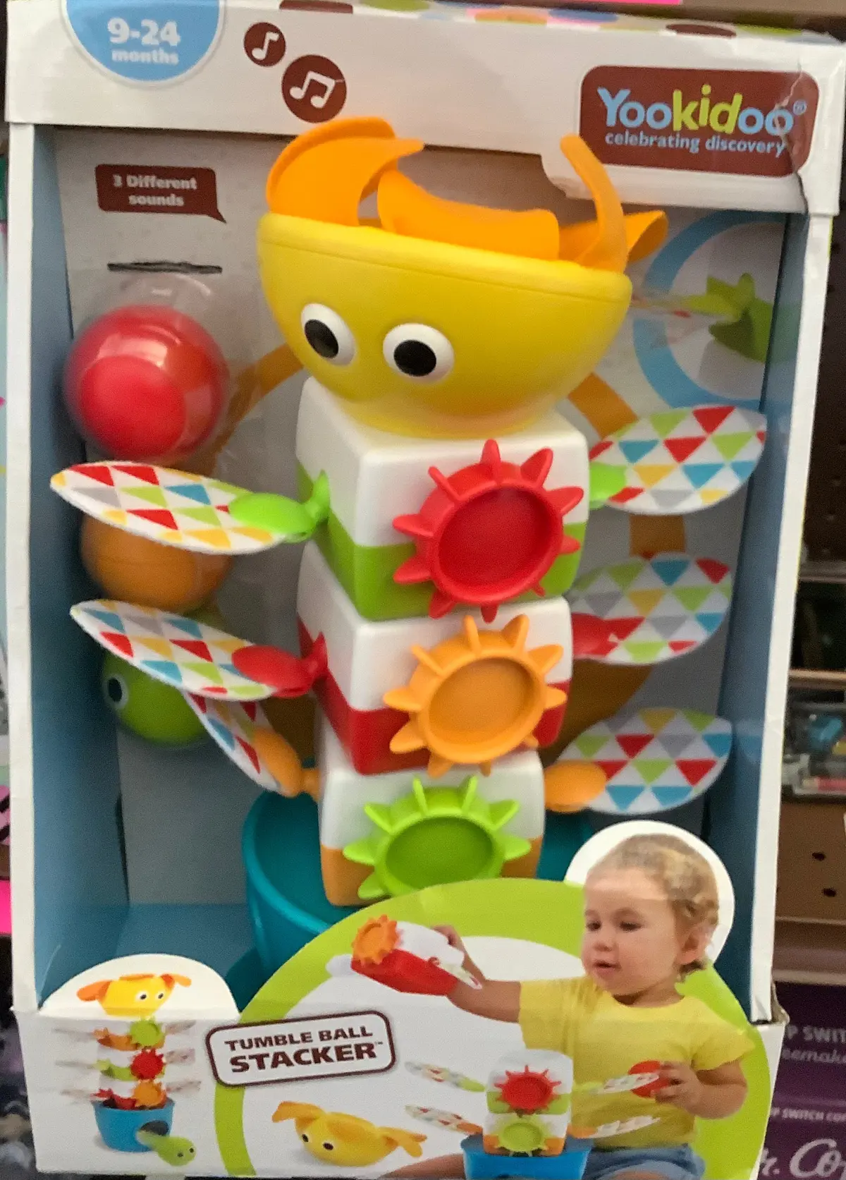 Yookidoo Tumble Ball Stacker 1