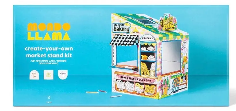 Create-Your-Own Market Stand Diy Art Kit 1