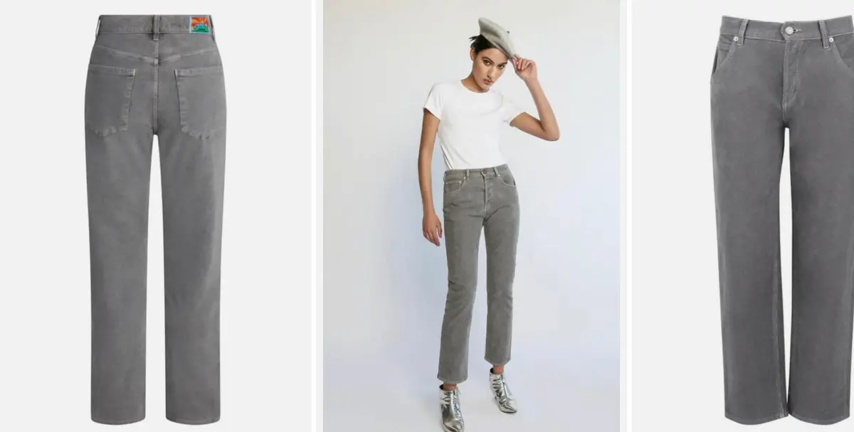 Daily Blue Boost Corduroy Classic Jean 26/ Lead 1