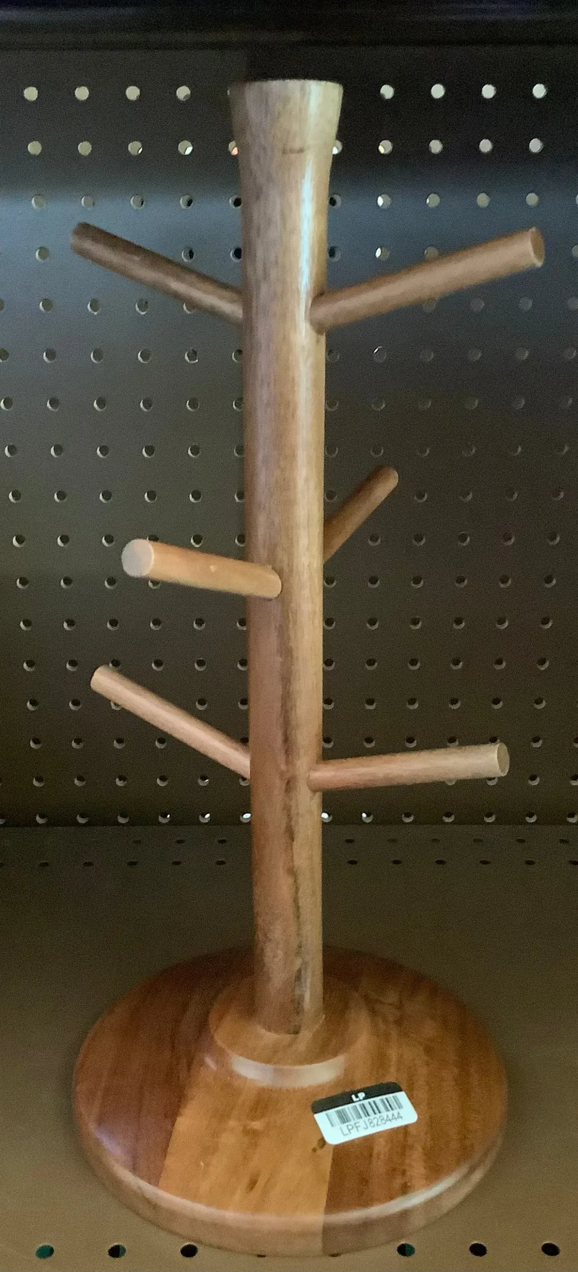 Wooden Mug Tree Brown 1