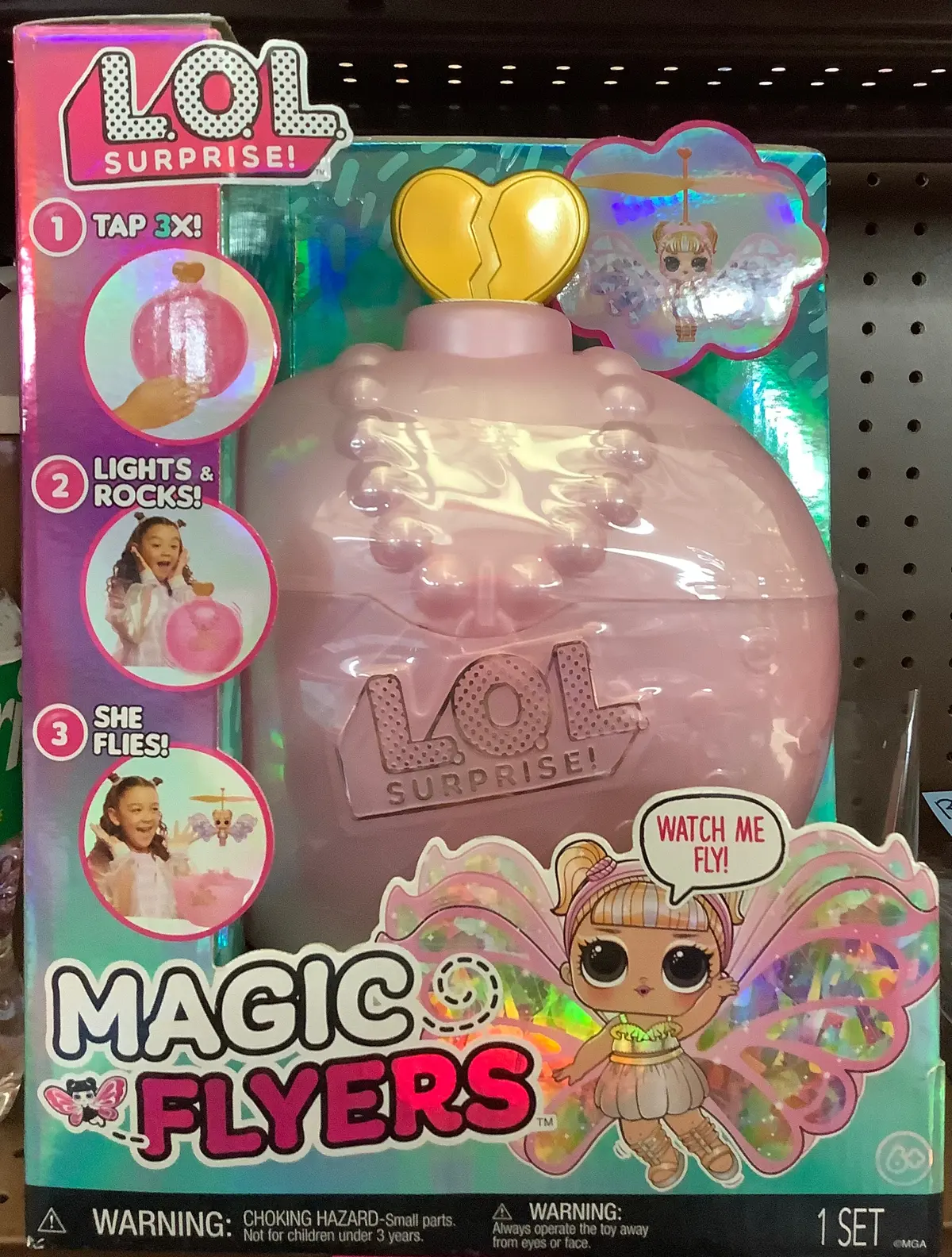 L.O.L. Surprise! Magic Flyers - Sweetie Fly Lilac Wings 1
