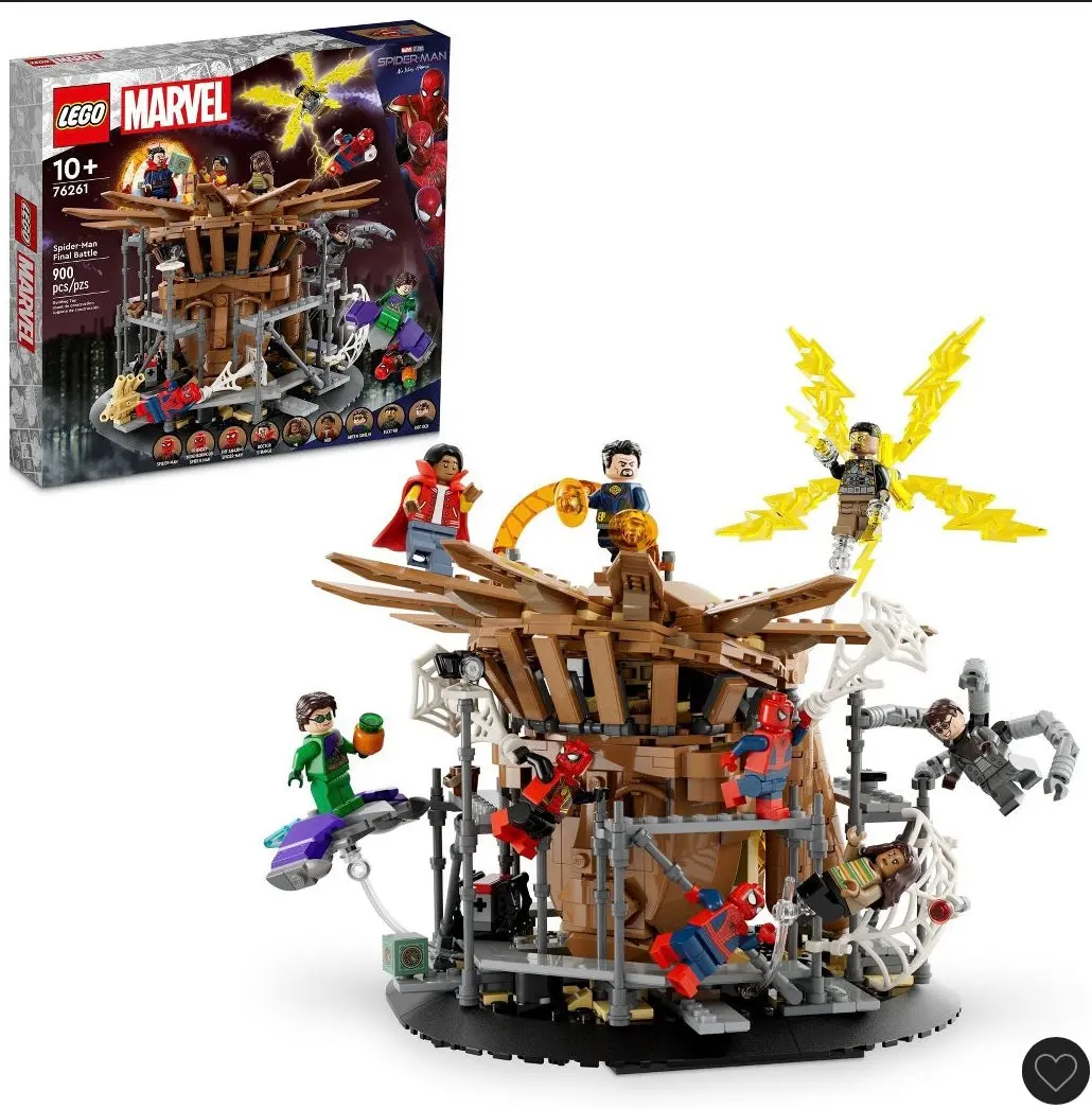 Lego Marvel Spider-Man Final Battle Collectible Display
Set 76261 1