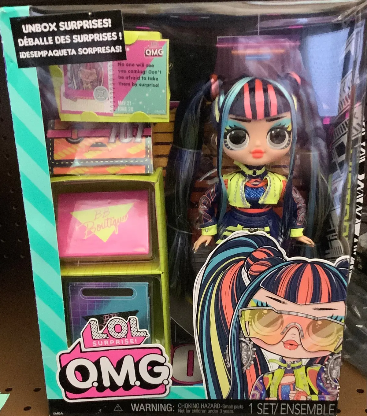 L.O.L. Surprise! O.M.G. Victory Fashion Doll With Surprises & Accessories 1