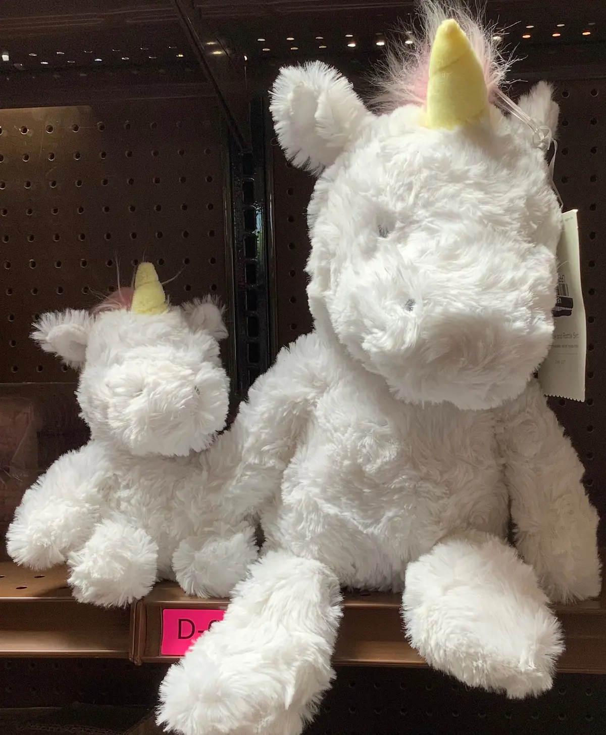 Unicorn Plush Animal With Mini Plush - 2Pk 1