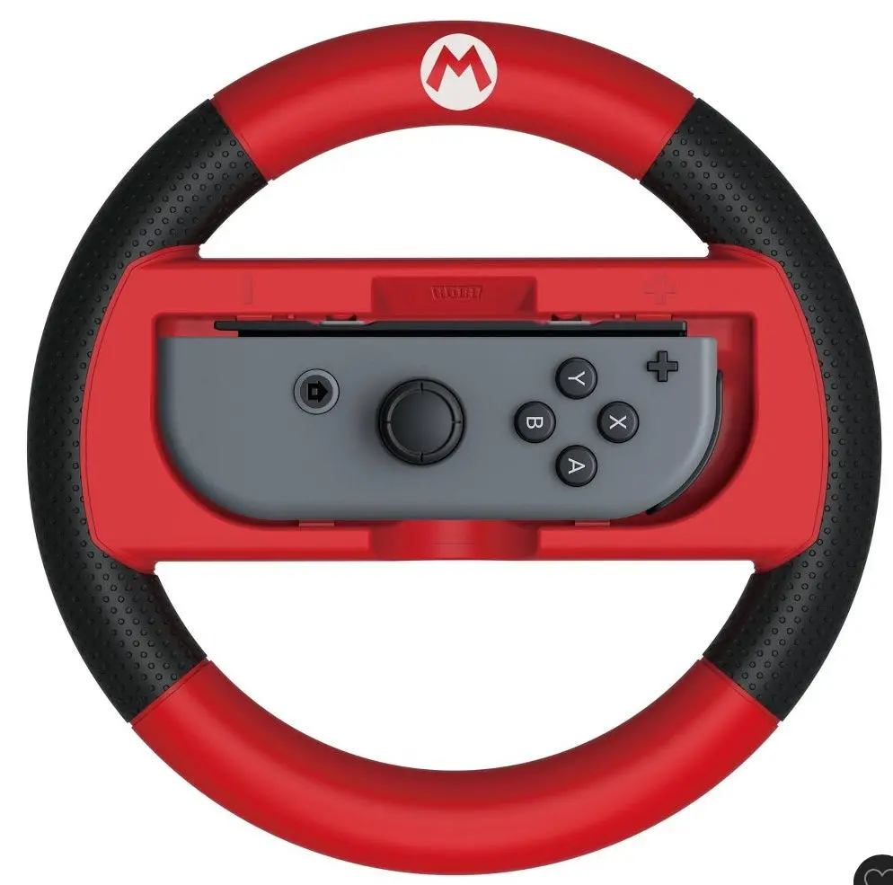 Hori Nintendo Switch Deluxe Wheel Attachment - Mario Kart
8 Deluxe - Mario 1