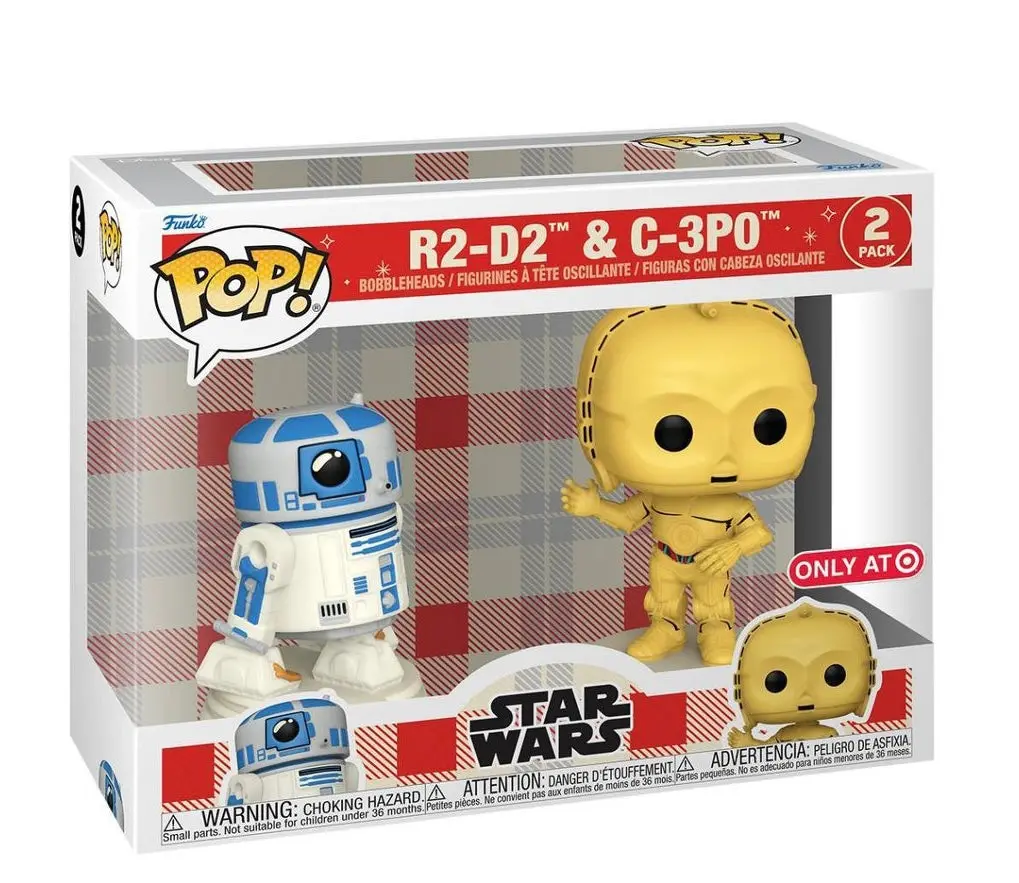 Funko Pop! Star Wars: Disney 100 Retro Reimagined R2-D2 &
C-3Po Figures 1