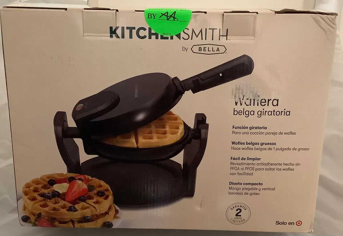 Kitchensmith By Bella Rotating Waffle Maker 1