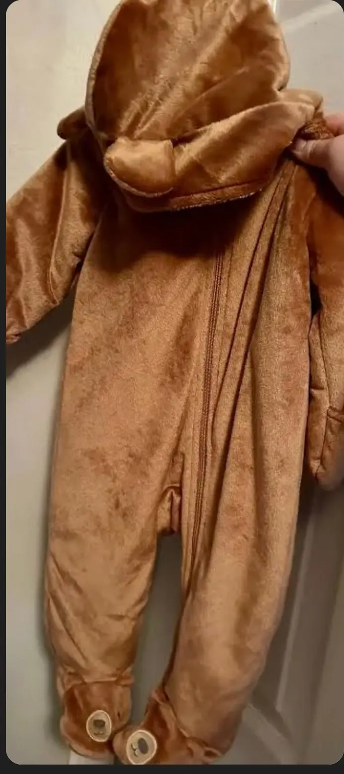 Carters Brown Bear Fleece Baby 1