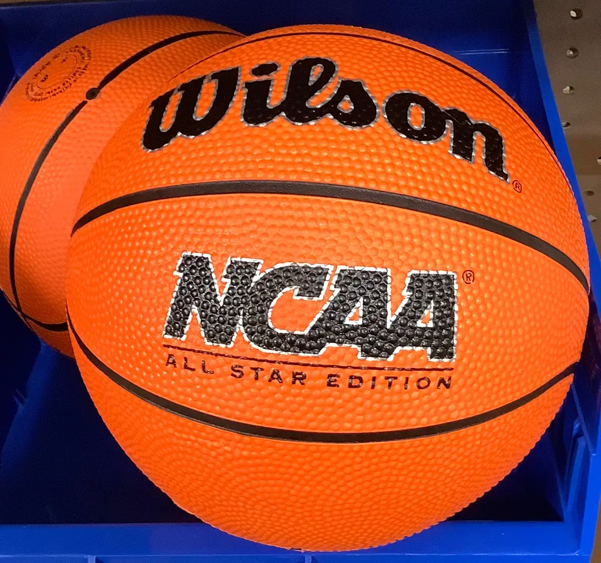 Wilson Ncaa Mini Basketball - Brown 1