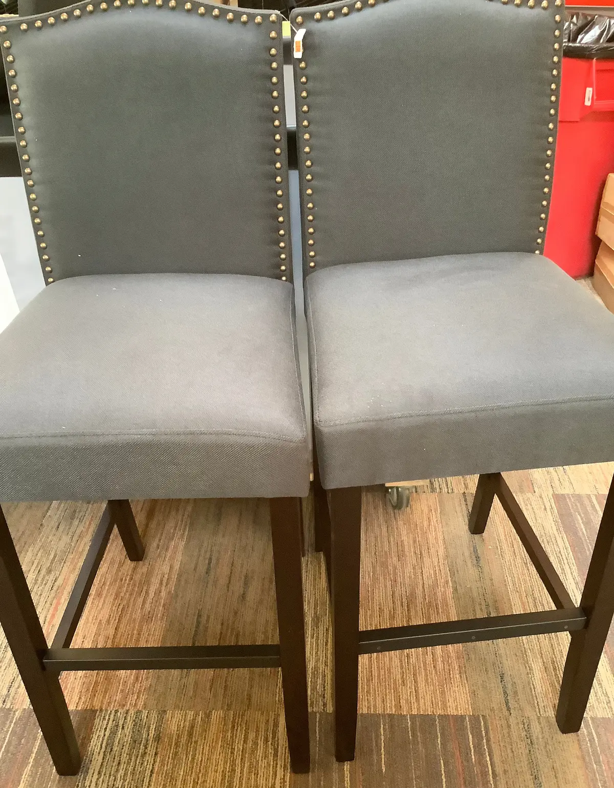 Set Of 2 Counter/Bar Height Chairs 1