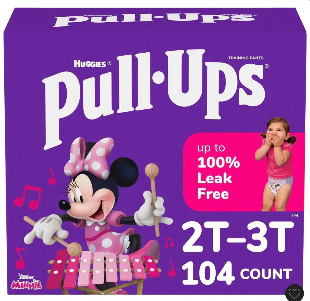 Pull-Ups Learning Designs Training Pants Econ+ Pack - Size 2T-3T - 104Ct 2