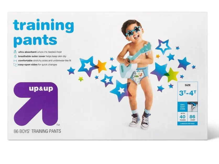 Boys' Training Pants - 3T-4T-86 Count 1