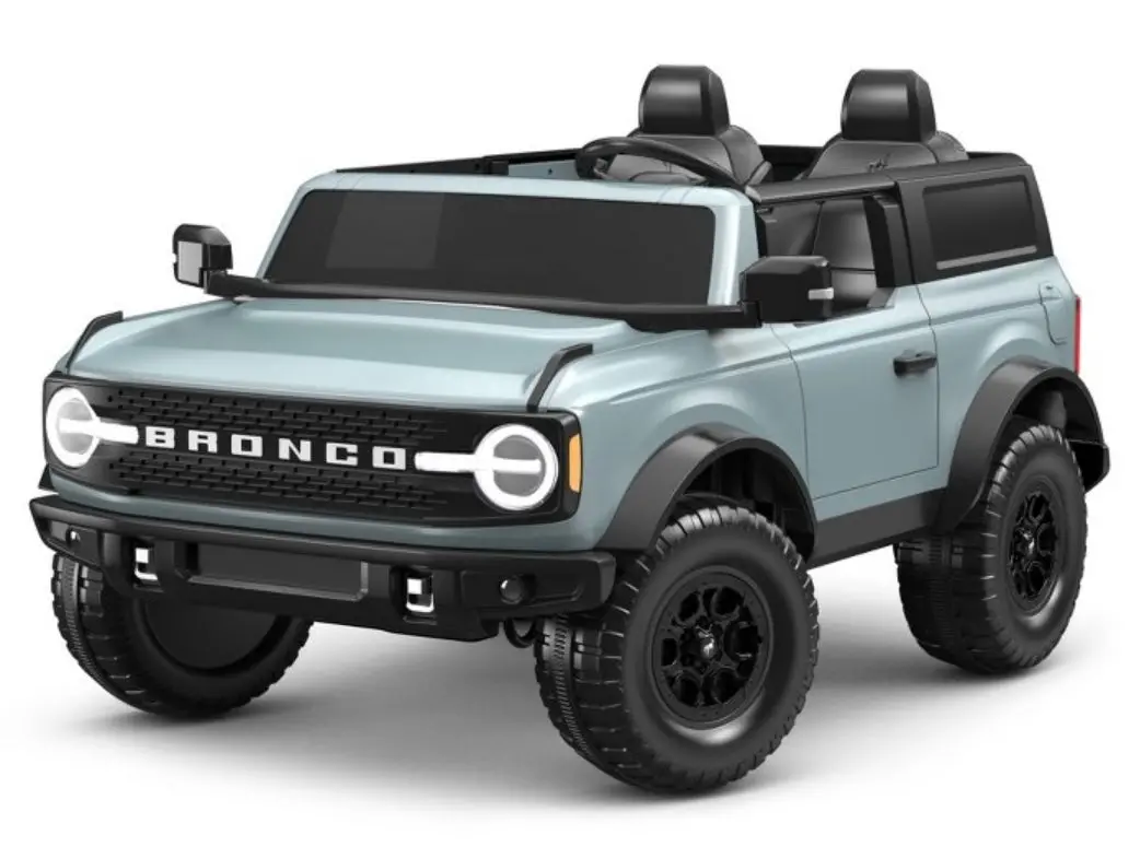 Kidtrax 12V Ford Bronco Powered Ride-On - Gray - Boxed 1