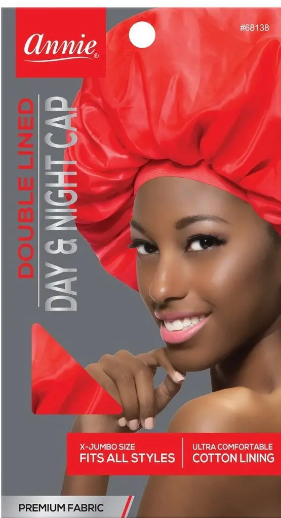Annie International Deluxe Jumbo Day And Night Cap - Red 1
