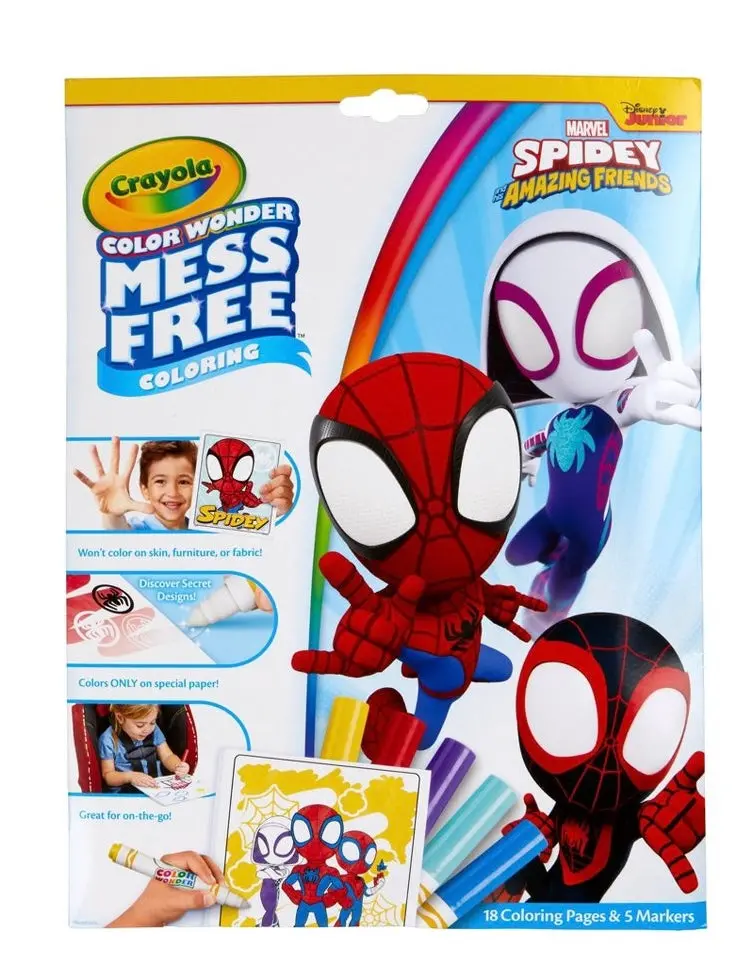 Crayola Color Wonder Foldalope - Spidey & His
Amazing Friends 1