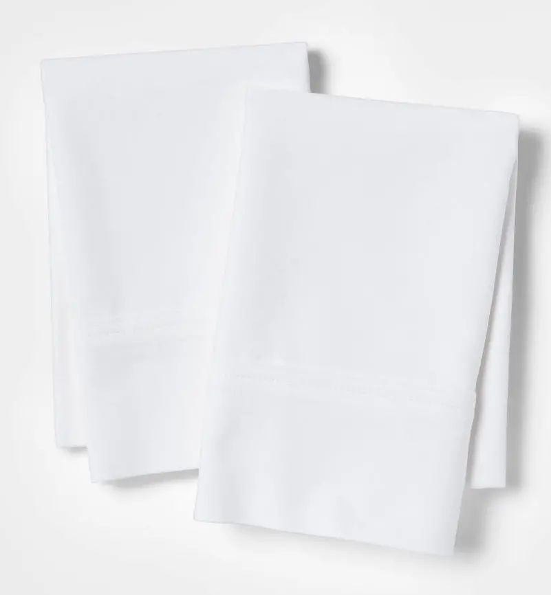 Ultra Soft Pillowcase Set (King) White 300 Thread Count 1