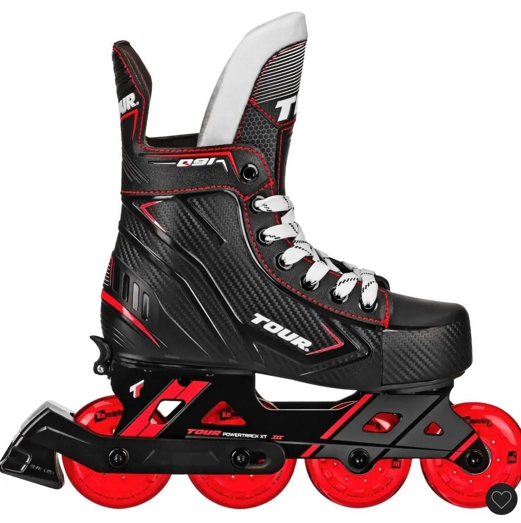 Tour Kids' Adjustable Inline And Roller Hockey Skates 1
