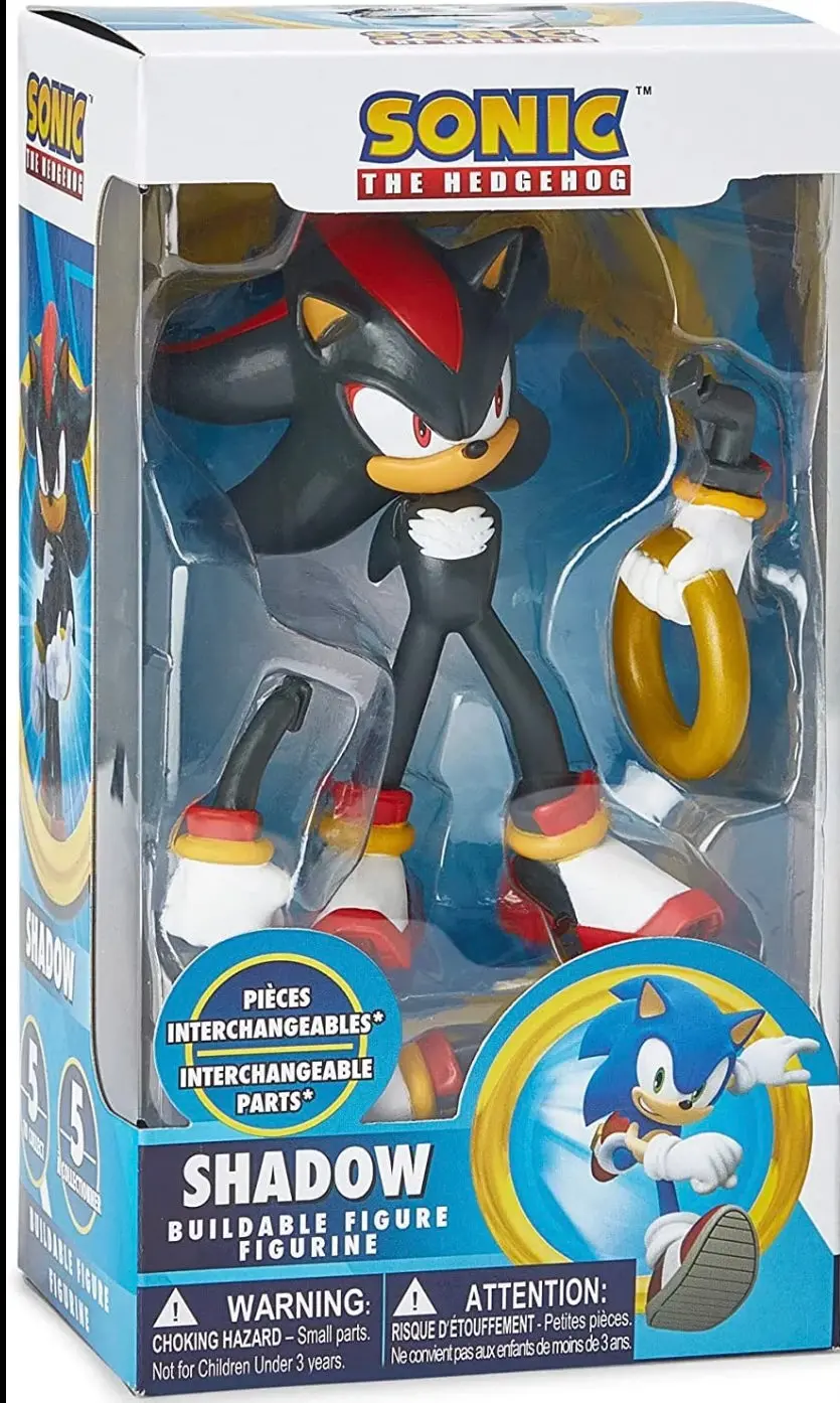 Sonic The Hedgehog Buildable Action Figures (Shadow) 1