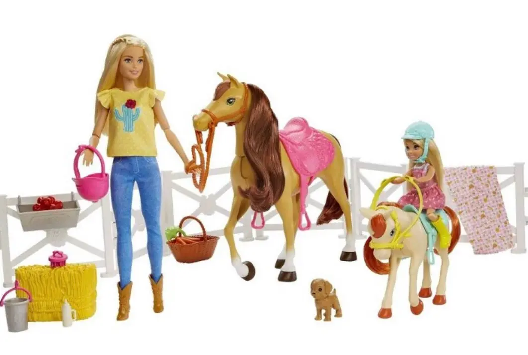 Barbie Hugs 'N' Horses Playset 1