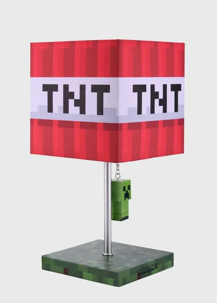 Minecraft Tnt Table Lamp (Includes Led Light Bulb) 1